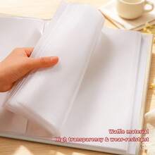 1pc Photo Album For 4*6inch Photos, Large Capacity, Full Landscape Pocket Design, 6 Inch 200 Photos, Suitable For Organizing Scattered Life Photos And Commemorative Event Images - A - View 5