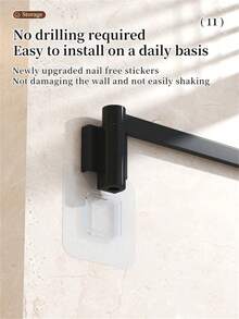Kitchen Sink Organizer Rack Wall-Mounted Rotating Storage Rack Dishcloth Holder Towel Rack Sink Draining Rack No-Drill Bathroom Towel Bar Suitable For Home Kitchen And Bathroom Kitchen Supplies Kitchen Accessories Kitchen Tools - Style B - View 10