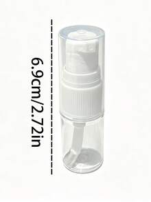 Refillable Plastic Pump Lotion Dispenser Bottle With Nozzle Includes A Funnel, Portable Travel Cosmetic Container For Essence Foundation Moisturizer, Skincare Sample Testing Storage Bottle,Small Travel Accessory Container - Multicolor - View 8