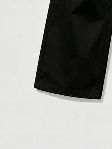 AIbart Women's Straight Leg Cargo Casual Pants, Spring/Autumn Outdoor Multi-Pocket Long Pants - Black - View 4