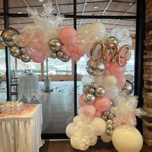 2/4Pcs 36inch Transparent Snowflake Balloons Christmas Clear Snowflake Foil Mylar Balloons For Winter Wonderland Ice Snow Theme Birthday Party Baby Shower Wedding Home Decorations - View 8