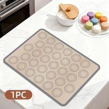 1pc/2pcs/4pcs Macaron Silicone Baking Mat Set, Reusable Non-Stick Baking Mat, Heat-Resistant Silicone Oven Liner, Pastry & Cookie Baking Mat, Perfect For Macarons, Cookies, Pastries, Cakes And Bread, Back To School, Christmas, Thanksgiving - View 17