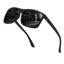 1 Pair Men's Rectangular Full Frame Decorative Glasses, Coated Lenses, Suitable For Driving, Travel, Leisure And Outdoor Wear - Multicolor - View 4