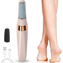 Rechargeable Electric Foot File, The Ultimate Tool For Removing Dead Skin And . Designed Specifically For Thick Skin, It'S Perfect For Dry, Hard, And Cracked Skin. Ideal For Daily Foot Care At Home And Makes A Great Gift For Family Members. - Handheld - View 4