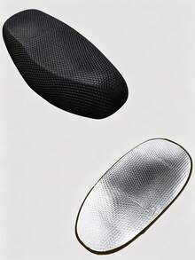 Universal Motorcycle Seat Cushion (Random), 3D Mesh Non-Slip Cushion Breathable Seat Cushion Additions,Insulated And Breathable Car Cover,Suitable For Most Motorcycles, Does Not Shift Easily. A Practical And Excellent Gift For Commuting And Outings - Multicolor - View 11