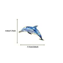 50pcs Ocean Creature Stickers With Gold Foil, Suitable For Laptop, Scrapbook, Journal, Water Bottle, Guitar, Helmet And Other DIY Decorations - 1 Set - View 13