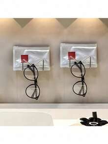 1/2pcs No Drill Wall Mount Curling Iron & Straightener Holder | Metal Bathroom Storage Rack For Hair Tools, Cosmetics & Glasses | Perfect Halloween & Christmas Gift - Multicolor - View 4