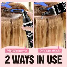 118ml/4fl.Oz Fast-Acting Double Layer Lace Wig Glue Remover Spray - Suitable For Hair Extensions Tape And Hair Glue Residue | Gentle And Non-Irritating, No Oily Residue | Easy To Clean, Suitable For All Wigs - 118ml - View 2