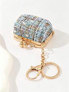 Mini Coin Purse, Portable Hanging Pouch, Exquisite Buckle Design Anti-Loss And Durable, Suitable For Commuting, Shopping Or Dating Use - Multicolor - View 14
