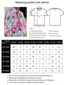 Women's Floral Print Pleated Casual Versatile Daily Commute Back To School Shirt, Autumn/Winter - Purple - View 6