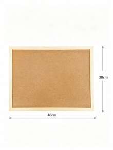 Wood Framed Cork Board, Durable Natural Pin Board, Easy Mount For Photos, Notes & Calendars, Wall Decor For Kids Bedroom, Study Desk, Office Dorm, Perfect For Students, Teachers & Office Workers To Organize Plans And Display Artworks - A - View 10