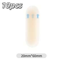 10pcs Multi-Shape Gel Waterproof Patches, Waterproof Self-Adhesive Foot Protection Patches, Soft Anti-Friction Cushion Pads For Heel, Toe And Foot - Multicolor - View 8