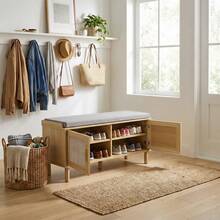Storage Benches & Ottomans - Oak - View 7