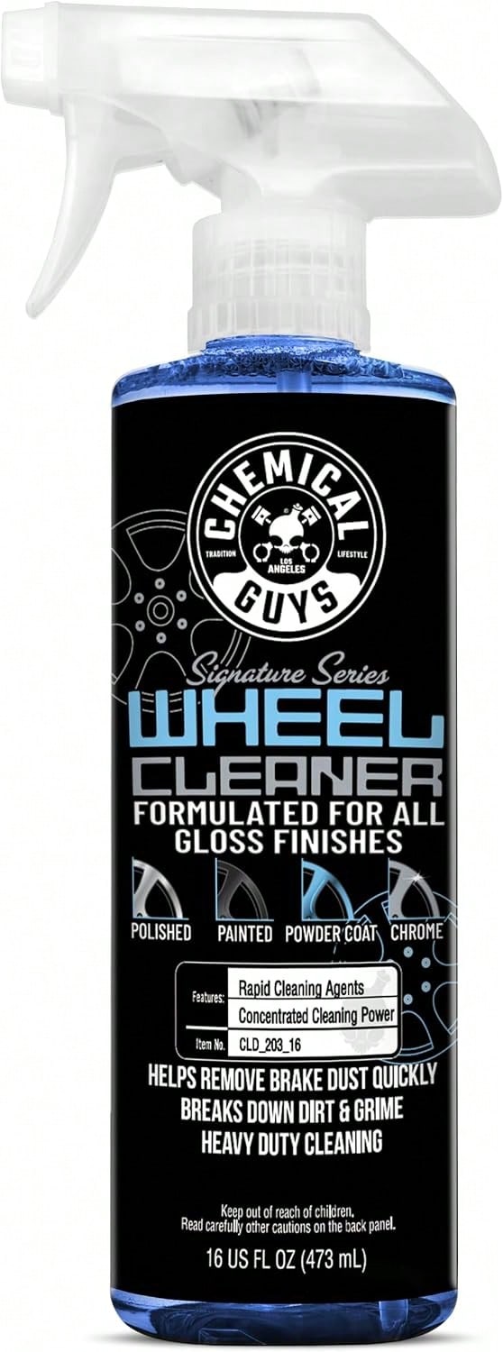 Signature Series Wheel Cleaner Spray For All Finishes, 16 Oz