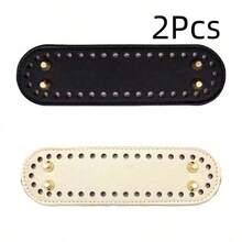 1/2/3/4 Buah Alas Tas Anyaman Tangan PU, Set Perlengkapan Kerajinan PU, Aksesoris Alas Koper, Bahan Pembuatan Dompet DIY - Beraneka warna - View 20