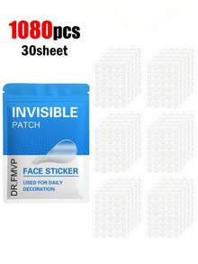 720pcs Invisible Concealment Patches, Comfortable Breathable Lightweight Portable, Super Strong Adhesion, Used For Covering Care, 36/180/360/1080/1440pcs - Transparent - View 10