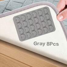 8/16pcs Reusable Carpet Anti-Slip Pads, Easy To Install Carpet Grippers, Prevent Slipping, Curling And Moving, Durable Floor Fixers, Suitable For Kitchen, Living Room And Bedroom - Multicolor - View 10