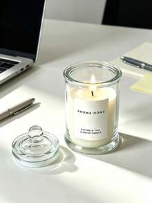 1pc Luxury Scented Candle Gift, Suitable For Birthday, Wedding, Thanksgiving And Christmas Decoration, Create Warm Atmosphere, Suitable For Home Decor And Graduation Gift, Long-Lasting Indoor Fragrance, Graduation Gift - one-size - View 2