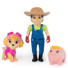 Anime Character Statues, Busts And Models, Spin Master PAW Patrol Mayor Goodway & Rubble Character Figure Set, Rotating Heads And Movable Limbs, Collectible Toy Figures, Desk Display Decorations, Idea For Birthday Gifts, Party Favor, Christmas Gift, Stocking Fillers, Fans - Multicolor - View 17