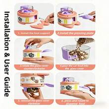 Designed As A Press-Type Treat Feeder For Pets, This Interactive Toy Needs No Batteries, Suits Small And Large Dogs As Well As Cats, Ideal For Christmas Pet Presents. - Multicolor - View 4