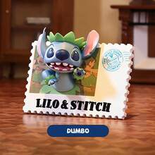 Miniso Disney Vintage Stamp Series Collectible Ornament Blind Box, Retro Stamp‑Shaped Character Model, Exquisite Desktop Display Decoration, Nostalgic Collectible Toy, Nice Surprise Gift For Disney Fans (1PC Random Delivery) - Multicolor - View 7
