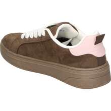 XTI Women Wedge Sneakers - Brown - View 5