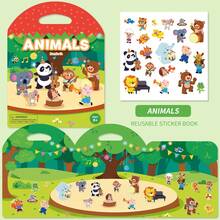 Quiet Time Busy Book With Jelly Stickers - Christmas And Halloween Theme Portable Learning, Suitable For & Toddler Activity Books - Multicolor - View 18