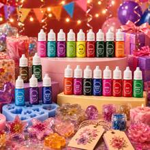 Multi-Color Decorative Food Coloring Set, DIY Cake Baking Decoration Dye, Wedding Bridal Party Favors, Anniversary Celebration Gifts - View 3