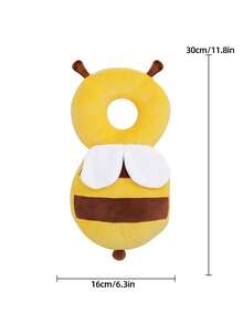 Upgraded Baby Protective Pillow, Thickened And Widened Toddler Protection Pad, Baby Head Protection Pillow, Suitable For Toddling And Crawling, Adjustable Baby Head Protection Pad, Breathable Head Protection Pillow, Head Protection Pillow, Toddler Learning To Walk Supplies, Upgraded Thickened Cartoon Bee Design Protective Head Pad - Yellow Bee - View 11
