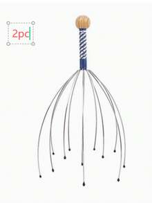 1Pc Octopus Scalp Massager, Hand‑Held Scalp Massager For Fatigue Relief, Relax & Boost Scalp Blood Circulation, Perfect Gift For Back‑To‑School, Christmas & New Year, Random Color & Pattern - Upgraded Version - View 12