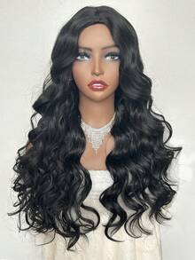 New Fashion Favorite, 26-Inch Long Curly Hair, Rose Net + Two Clips Fixed, Hair Strands Made Of Protein Silk From Synthetic Materials: Looks Natural, Suitable For Parties, Role-Playing And Daily Use - Multicolor - View 7