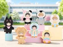 TOPTOY Dynamic Youth Soft Heart Series Vinyl Plush Pendant Blind Box Hanging Ornament Doll Peripheral Gift - Multicolor - View 8