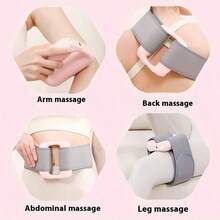 AXH Fat Burning Massager, Vibration Sweat Fascia Gun, Yoga Ring, Vibrating Muscle Relaxation Massager - Multicolor - View 3