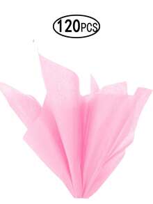 TIMBLESSING 12Pcs 60pcs 120pcs Lotus Pink Colored Tissue Wrapping Paper, Large Size 20x26in(50x66cm), Multi-Purpose Colored Wrapping Paper Tissues - Dusty Pink - View 10
