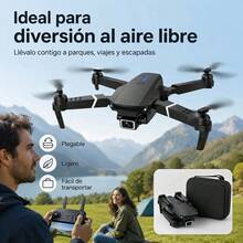 Drone Profesional 4K Plegable con Cámara HD, Control Remoto, Portátil para Fotografía Aérea, Ideal para Principiantes y Adultos - Ver 3