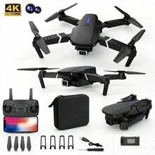 Drone Profesional 4K Plegable con Cámara HD, Control Remoto, Portátil para Fotografía Aérea, Ideal para Principiantes y Adultos - Ver 1
