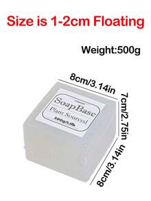 500g Handmade Soap DIY Soap Base White/Transparent Soap Raw Material Creamy White DIY Materials Transparent Plant-Based Soap Base Soap Block DIY Gift - Soap - View 8