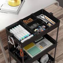 Portable Shopping Carts - Black - View 9