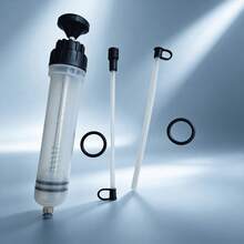 Manual Oil Extraction Tool, Syringe-Style Oil Changer, 500ml Large Capacity Manual Oil Extractor, Syringe Oil Extractor 500cc - [500cc]Syringe-style Multi-function Oil Extractor - View 1