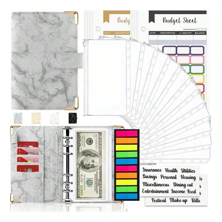Accounting Ledger Book - Rosa - View 9