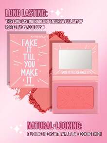 MISSLYN 2PCS Lip & Cheek Blush Set, Cream Blush & Powder Blush Duo, Soft Coral Pink Makeup, Rosy Peach Cheek Color, Smooth Blendable Texture, Fresh Flush Blush Look, Dewy & Soft Matte Finish, Lightweight Makeup For Daily Wear, Party & Y2K Beauty Gift - #1+#2 - View 5