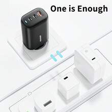 Essager 65W GaN USB Type C Charger For Laptop PPS 45W 25W Fast Charge For 14 13 Pro - Black - View 4