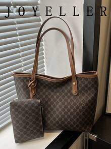 Large Capacity Women's Commuter Bag, Personalized Handbag, 2026 New Exquisite Niche Shoulder Bag, High-Quality Women's Bag - Multicolor - View 2