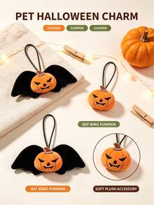 Dasi Kupu-Kupu Boneka Hewan Peliharaan Halloween, Boneka Bordir Indah dengan Desain Sayap Kelelawar, Dasi yang Dapat Diatur, Aksesori Hewan Peliharaan - Aksesori Kostum Foto Pesta Liburan Universal untuk Kucing & Anjing - Hadiah Hewan Peliharaan yang Sempurna - Hitam - View 3