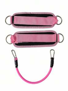 1 Set All-In-One Resistance Band Set, Helps You Build Perfect Peach Butt, Suitable For Glute Kickback Training, Butt Shaping And Home Fitness - A - View 12
