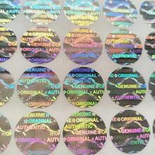 1000 Piezas - Holograma Texto Original Sticker De - 1 - Ver 2