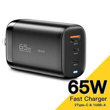 Essager 65W GaN USB Type C Charger For Laptop PPS 45W 25W Fast Charge For 14 13 Pro - Black - View 12