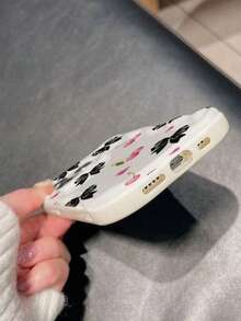 1件裝黑色蝴蝶結 1314151617ProMax 手機殼 適用於 Apple 12/11 - 彩色 - 查看 2