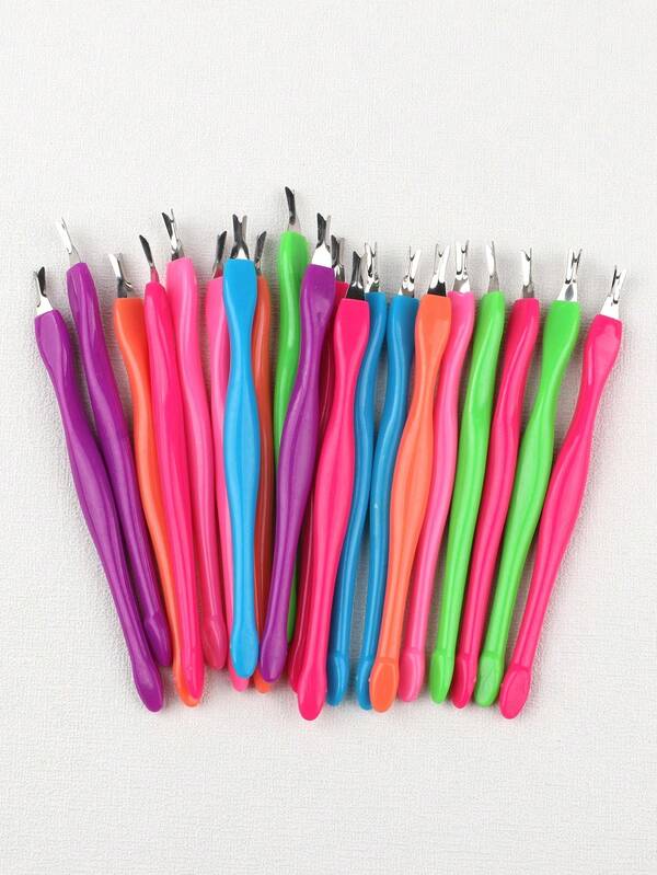 20pcs Multi-Color Nail Cuticle Pushers