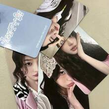 5pcs K POP Girl Group Photo Card Set, Handmade LOMO Collectible Cards, K POP Fan Merchandise Decoration, Wonhee, Minju, Iroha Photo Cards - Multicolor - View 1